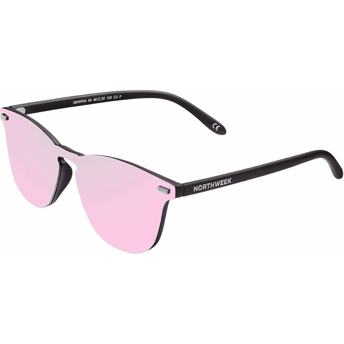 Solbriller for Begge Kjønn Northweek Wall Phantom Ø 45 mm Rosa Svart - Hvis du liker og vise fram det nyeste innen mote og komplimenter og tilbehør er viktig for ut