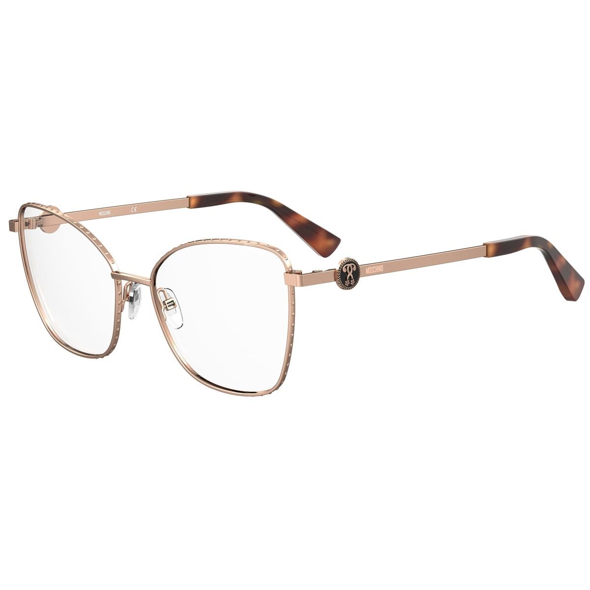 Glassramme for Kvinner Moschino MOS587-DDB Ø 53 mm