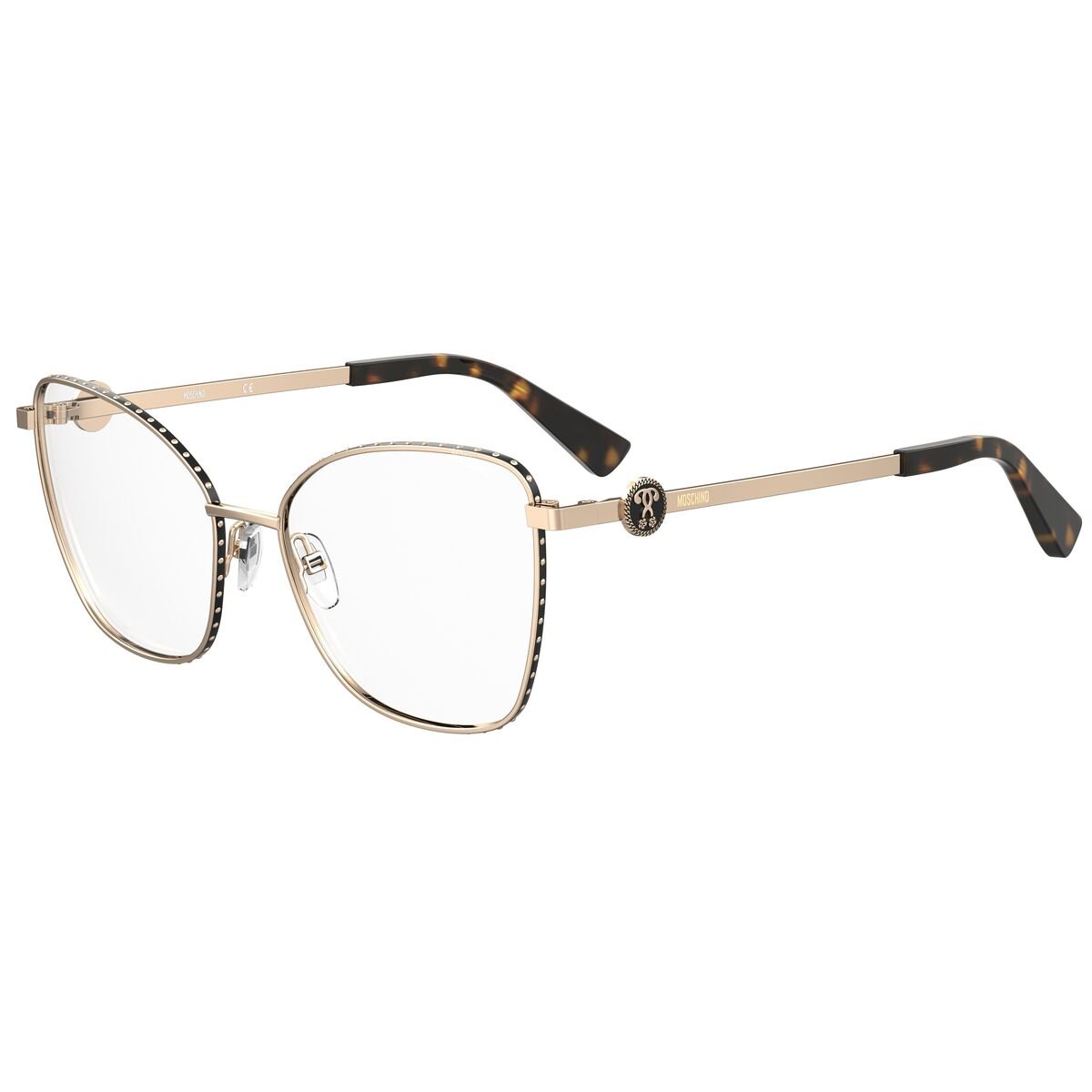 Glassramme for Kvinner Moschino MOS587-RHL Ø 53 mm