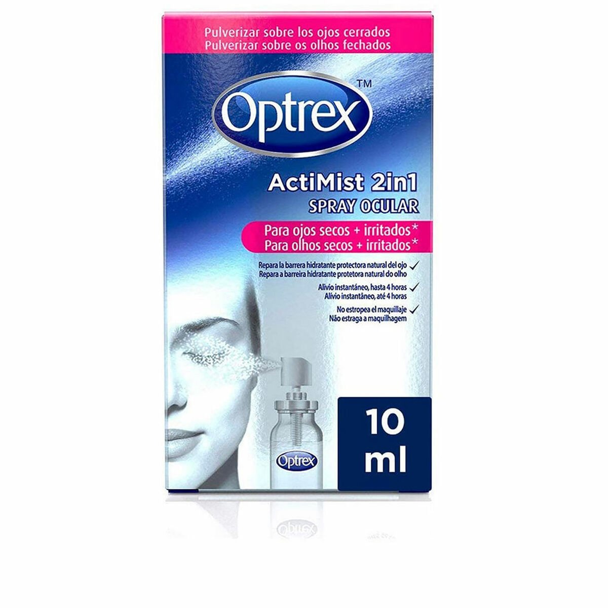 Øyerens for kjæledyr Optrex Actimist Spray 10 ml