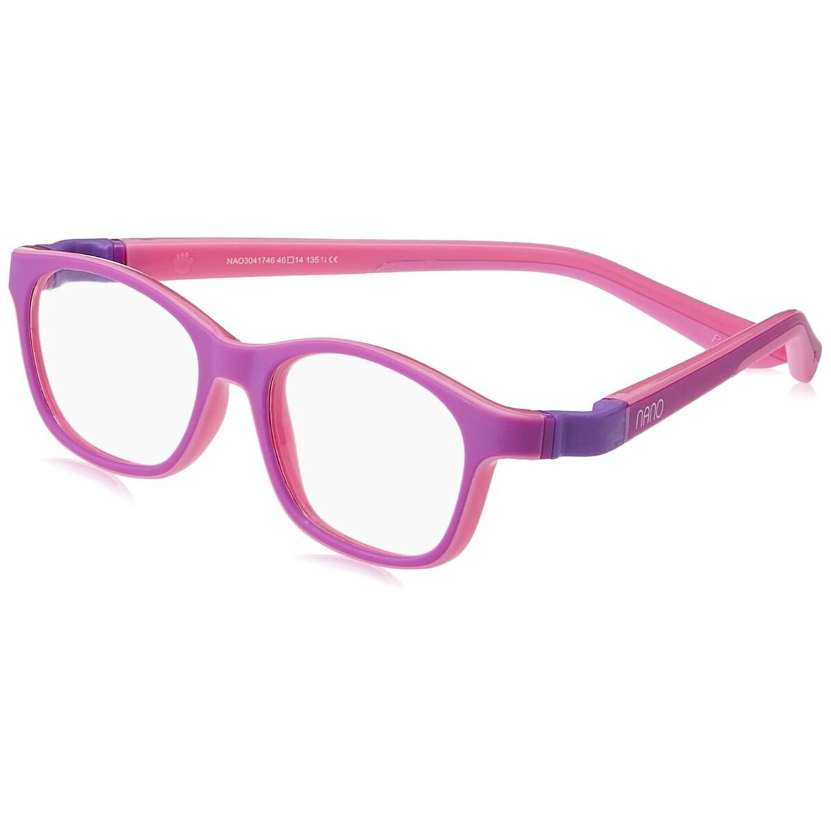 Barnebrilleramme Nanovista NAO3041744 Lilla Rosa
